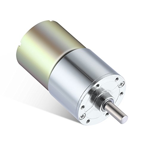Greartisan Dc 12V 5Rpm Gear Motor High Torque Electric Micro Speed Reduction Geared Motor Centric Output Shaft 37Mm Diameter Gearbox #TOP4