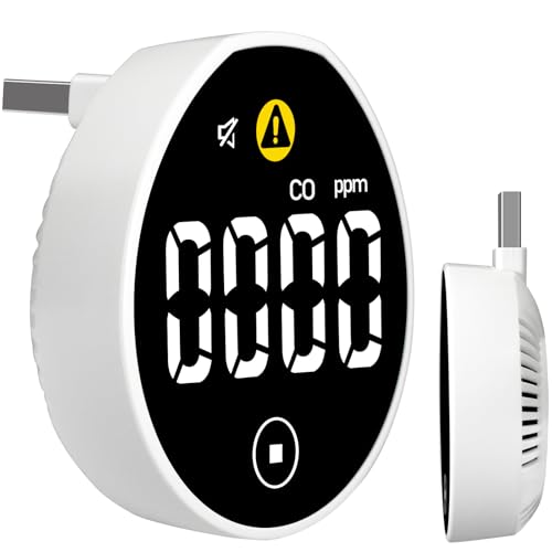 LSENLTY USB Carbon Monoxide Detector for Boat, RV, Aircraft