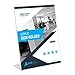 Adir Plexi Acrylic Sign Holder 8.5" X 11" - Shatter Resistant Acrylic Sign Holder - Great for Brochures, Advertising Pamphlets and Restaurant Menus - Pack of 3