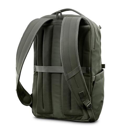 Image of Samsonite Basic Backpack, Dedicated Laptop Compartment, Stash Front Pockets and Lightweight Breathable Airmesh