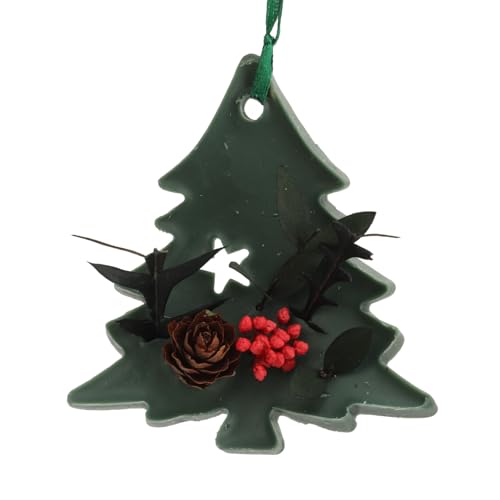 3PCS Sachets de Cera Aromática Floral con Diseño Árbol de Navidad miniatura 7