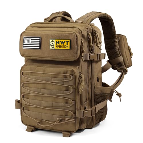 NWT XPEDITION Military Tactical Backpack, Khaki