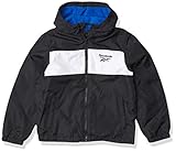 Reebok Boys' Med Weight Jacket, Black, 14-16