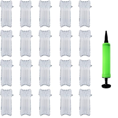 Spldsun 20er-Pack Weinflaschenschutz, Aufblasbarer Verpackungsbeutel, Aufblasbare Luftsäulentasche zum Schutz von Weinflaschen, Eine sichere Wahl für den Weinversand