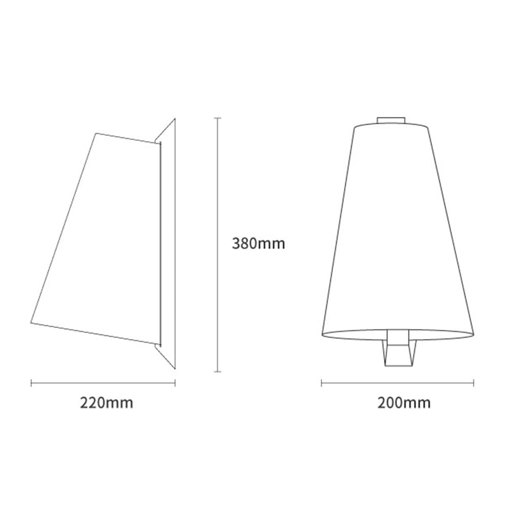 Drewniana lampa ścienna do wnętrz E27, lampa ścienna w stylu vintage, oświetlenie góra-dół, z akrylowym abażurem, lampa ścienna przy łóżku, lampa retro industrialna, rustykalna do klatki schodowej, sa