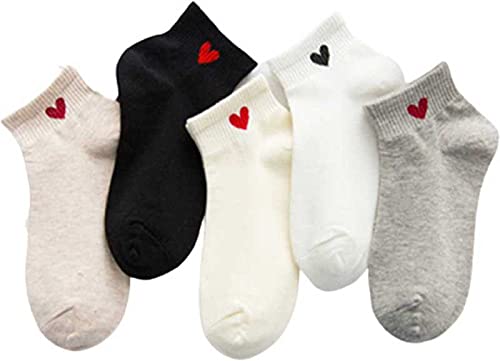 Woman Ankle length women/girls socks polka dot/Pattren Designs (5 Pair)-image-43