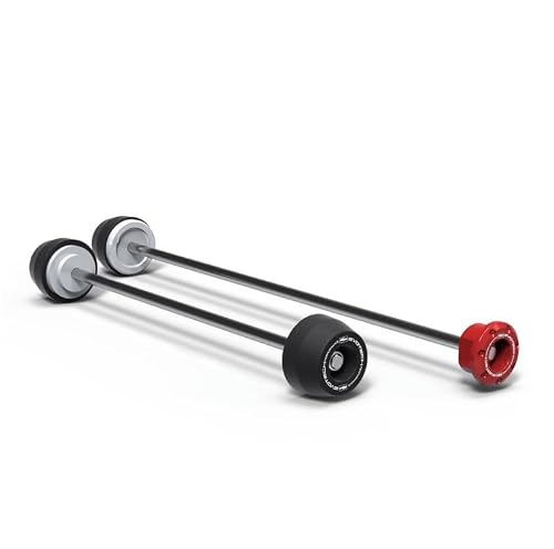URmotorparts Wheel Fork Slider Protector for Ducati Hypermotard 939 950 2016-2023 Motorcycle Front Rear Axle Crash Protector Accessories