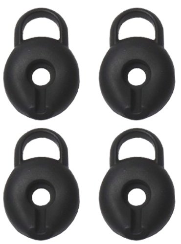 BlueAnt SP-093801-661 Small Stabilizing Eartips for Q3/Q2/Q1/Endure/T1 Bluetooth Headsets - Pack of 4 - Retail Packaging - Small