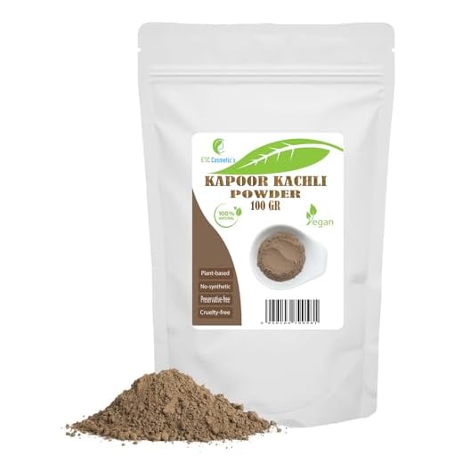 Kapoor kachli pulver - 100% naturligt - ökar hårets vitalitet, ger mer volym, får håret att se tjockare ut (100 Gr)