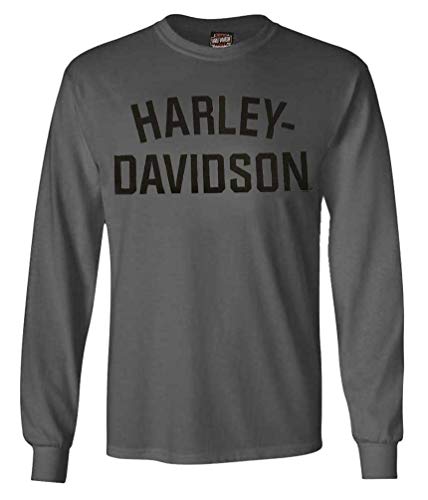 Amazon.com: Harley-Davidson Men's Shirt Heritage H-D Long Sleeve