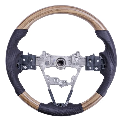 Amazon | WANGAN357 ガングリップ 茶木目ウッド ステアリング S700W