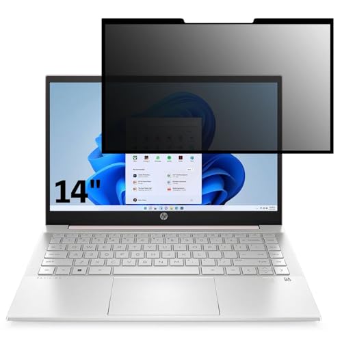 HP HP Pavilion 14-dv2000 シリーズ 14インチ 16:9 対応 粘着 着脱式 覗き見防止フィルター プライバシーフィルター ブルーライトカット 反射防止 パソコン PC モニター 液晶保護フィルム 保護シート