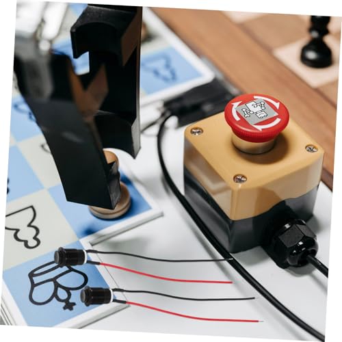 Interruptor botón metálico pequeño momentáneo precableado para automoción de 12v 5