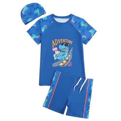 Maillot de bain bébé garçon pour la plage avec chapeau soleil et fermeture éclair pratique