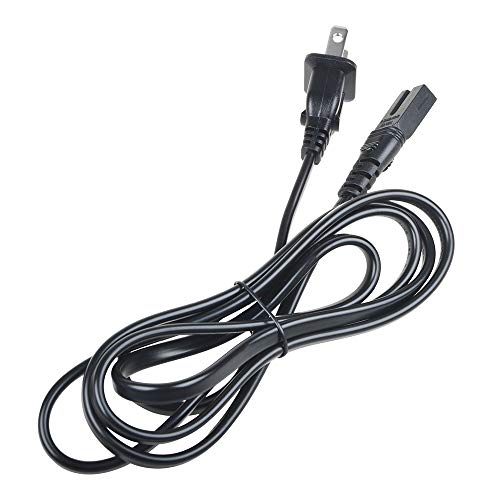 kybate 5ft AC Power Cord Cable Plug for Numark CDN55 NDX 400 Tabletop Touch-Sensitive Scratch CD MP3 USB DJ Player