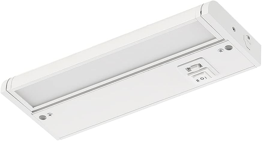 Savoy House 4-UC-5CCT-9-WH Lighting Assets Surface Mounted Low Profile Undercabinet, Integrated LED 1-Light 4 Watt, 1" H x 9" L, White