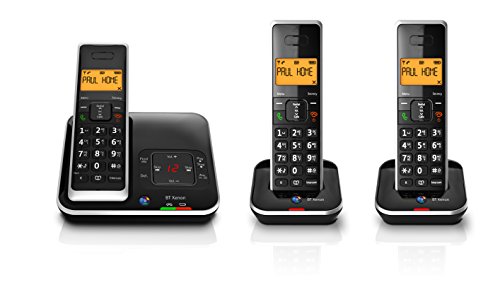 Image of BT Xenon 1500 DECT Digital Cordless Phone with Digital Answering Machine & Caller Display - Trio
