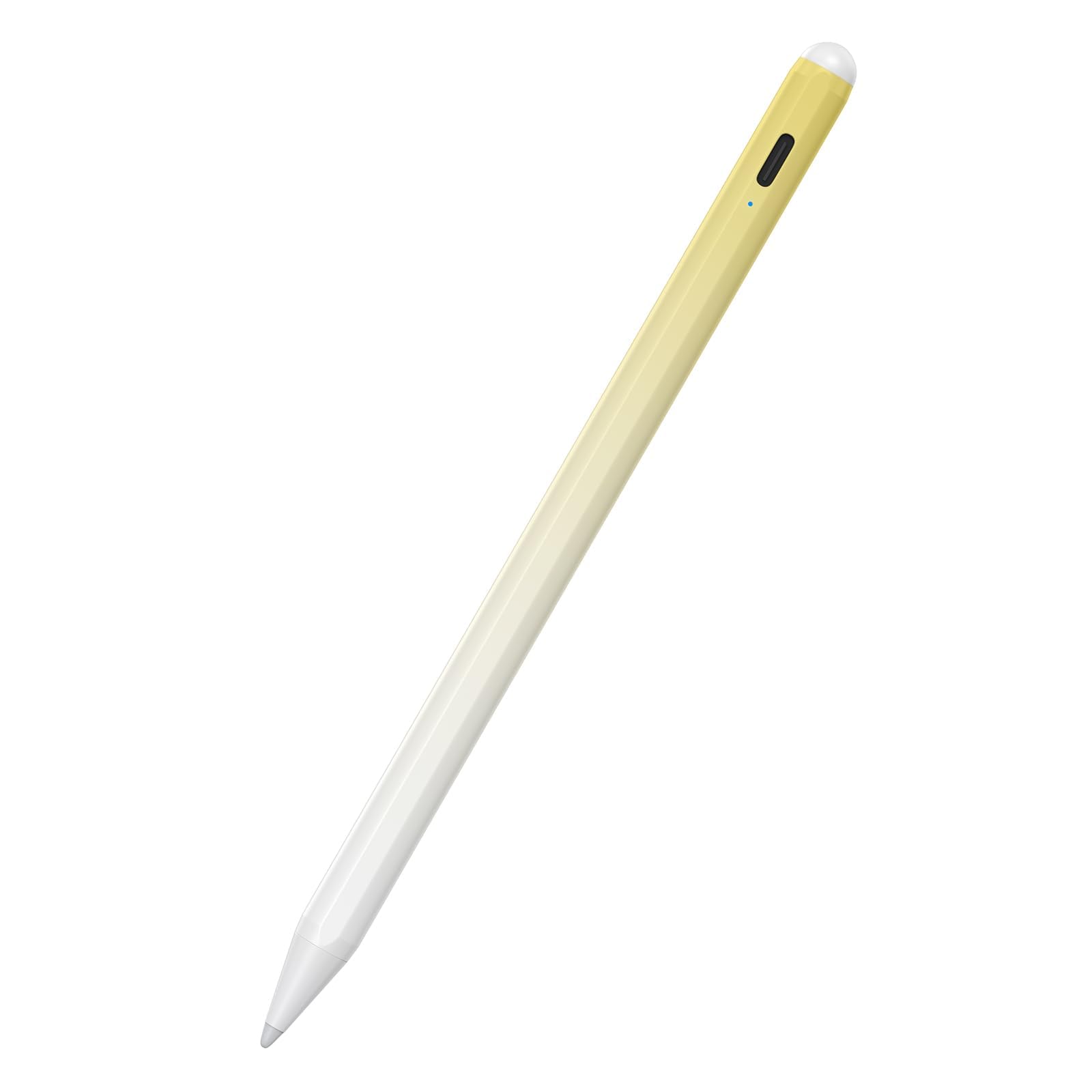 Stylus Pen for iPad 6th-11th Generation-2X Fast Charge Active Pencil Compatible with 2018-2025 Apple iPad Pro 11"/12.9"/M4, iPad Air 3/4/5/M2/M3,iPad mini 5/6 Gen-White Yellow-image-37