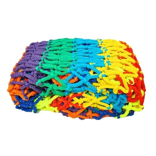 FNUQCOA 5cm Hole Rope Net Balcony Playground Netting Fence Protection Stair Patio