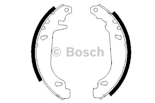 BOSCH 986487272 Bosch Ganasce-Past