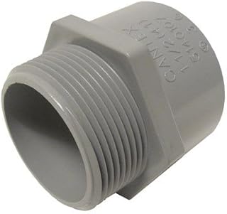 Cantex 5140104c PVC Male Terminal Adapter, 3/4