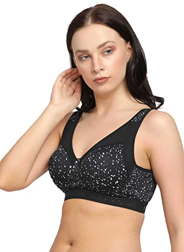 Image of Lovable Women's Polyester Lightly Padded Wire Free Modern Sports Bra