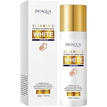 BIOAQUA Vitamin C Potent Nourish Skin Face Toner Orange Extract Moisturizing Hydrating Facial Skin Care 120ml / 4.23fl.oz