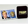 Donald Trump Gold Coin Set 45-47 President, Velvet Case, 2+ Term Collectors Edition, Commemorative Gold Plated Replica Coin w/Cert of Auth (Velvet 45-47)