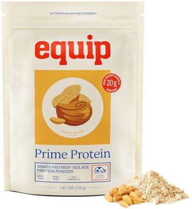 Equip Foods Prime Protein Powder Peanut Butter & Prime Protein Powder Salted Caramel image 8
