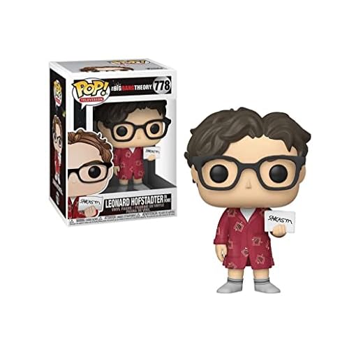 Funko Pop! TV: Big Bang Theory-Leonard Hofstadter - Figura de Vinilo Coleccionable - Idea de Regalo- Mercancia Oficial - Juguetes para Niños y Adultos - TV Fans - Muñeco para Coleccionistas