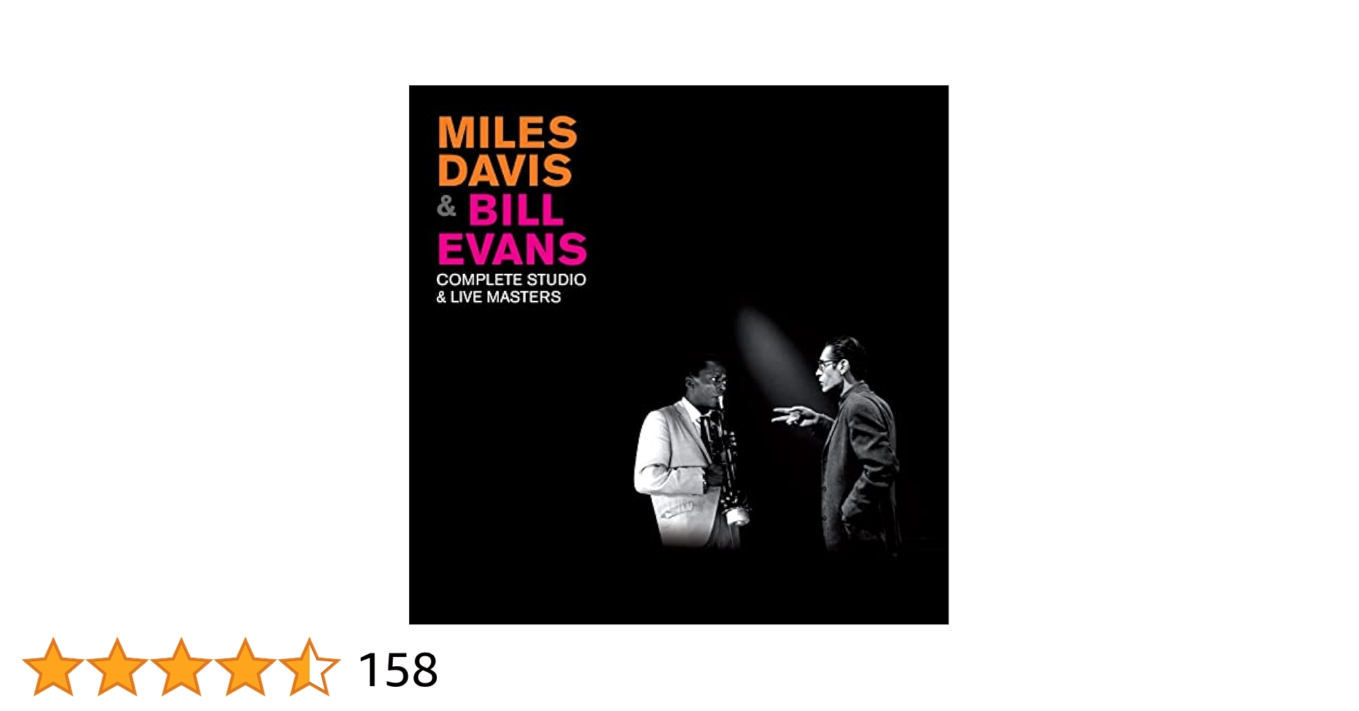Miles Davis & Bill Evans 「Complete〜」2LP Miles Davis, Bill Evans – Complete Studio & Live Masters – 3