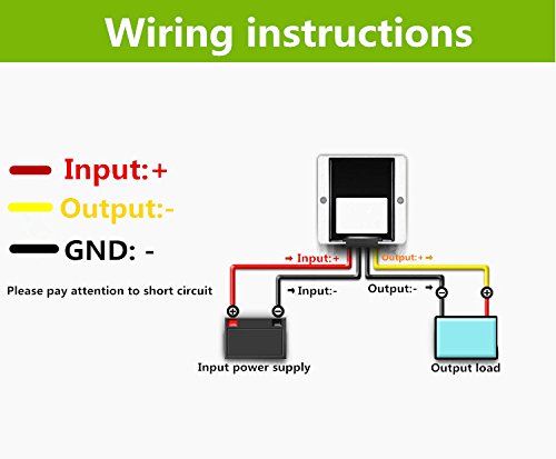 KNACRO DC-DC Buck Converter 12V 24V ( 9- 36V) to 5V 15A 75W Step-Down Voltage Transformer Volt Regulator Power Supply Inverter Module Waterproof - Thumbnail 5