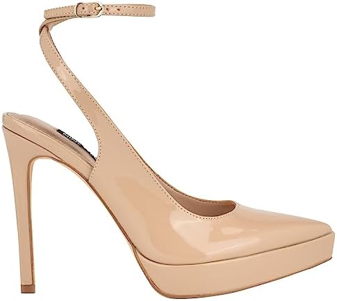 Nine West Women's DOTHIS Pump, Barely Nude 110, 8 | Image 4