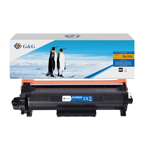 Toner TN2510 avec puce résout les pannes de Brother DCP-L2620DW
