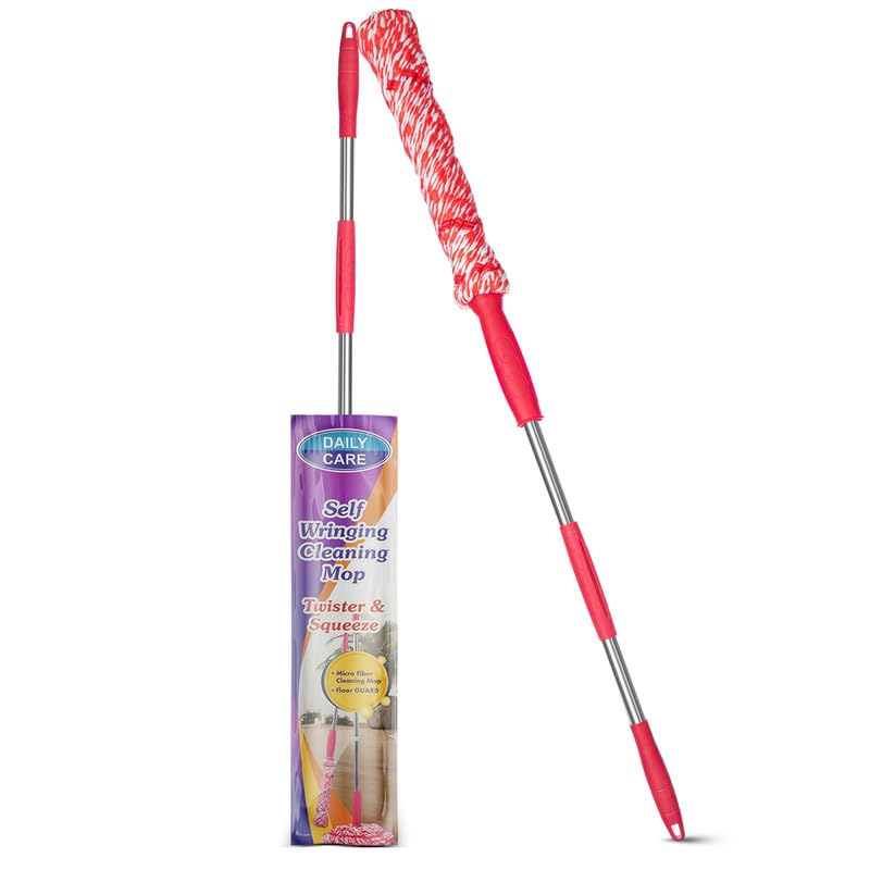 Image of Self-Wringing Cleaning Mop | Hands-Free Mop with Easy Wringer for Streak-Free Floors