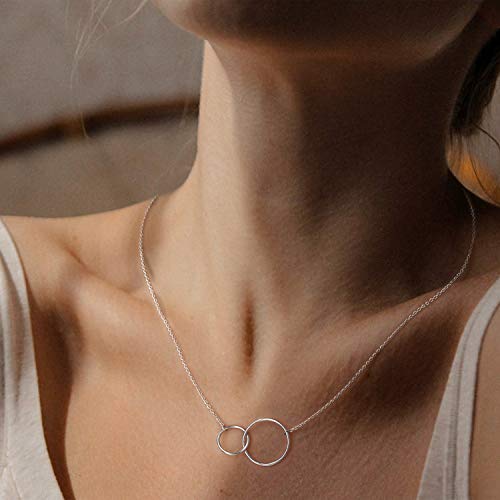 Charmire Necklace For Women, Gifts For Mom Grandma/Granddaughter/Mother-In-Law/Girlfriend/Aunt, 925 Sterling Silver Necklaces For Women, Mother's Day Birthday Gifts For Mom Grandmother Girlfriend #TOP5