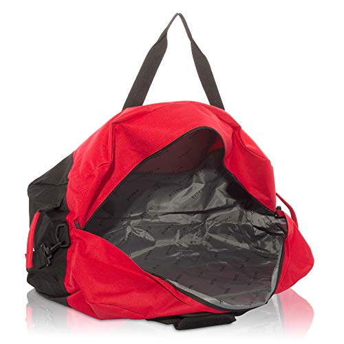 Image of DALIX 25 inch Big Adventure Large Gym Sports Duffle Bag (Black Grey Navy Blue Red Camo)