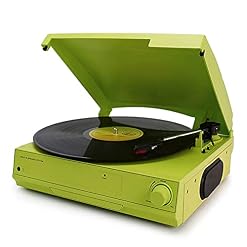 QHYTL Tourne-Disque, Bluetooth Vinyl Record Player Turntable Haut-Parleur intégré 33/45/72 RPM Salon Moderne Home Stéréo… - Les Beatles, Paul McCartney, John Lennon, RIngo Starr, George Harrison