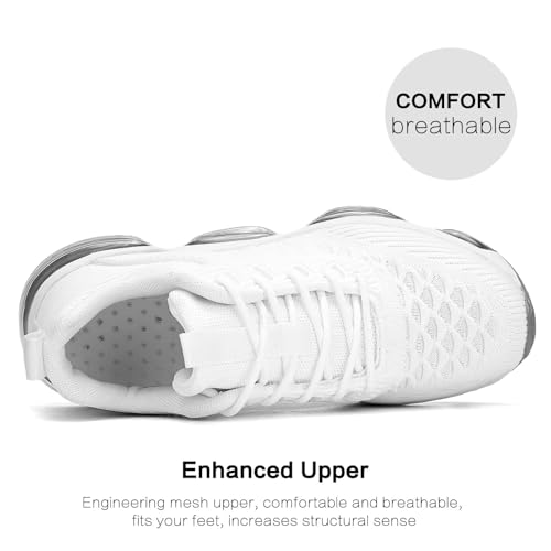 Womens Walking Running Shoes Air Cushion Basketball Sneakers Fashion Tennis Breathable Sport Gym Fitness Cross Trainers Shoes4