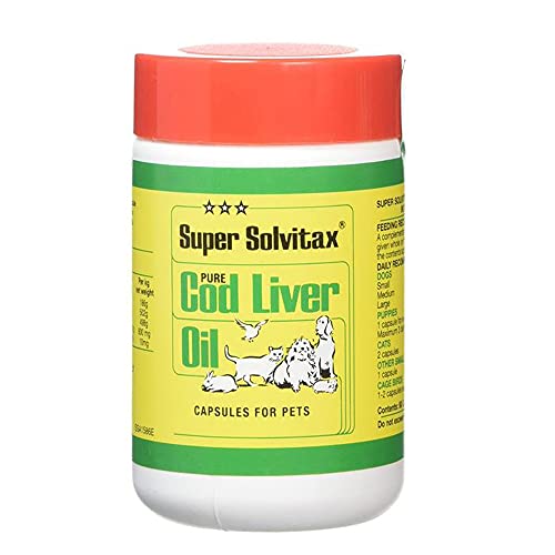 Super Solvitax Cod Liver Oil Capsules x 90 (Bulk Deal of 3 Bottles) 200g - Bulk Deal of 3x