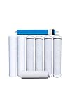 CFS – 8 Pack Universal 5-Stage Water Filter Set includes Sediment, Carbon Block, Inline Cartridges and 50 GPD Membrane Compatible with 10" Filter Housings Models – Reverse Osmosis Replacement Set