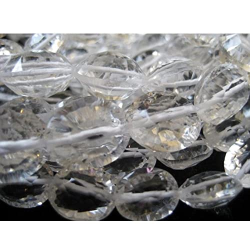 Perles en cristal LKBEADS ovales et facettées de 8x10mm pour la création de bijoux DIY