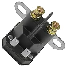 Caltric Starter Relay Solenoid Compatible with John Deere E100 E110 E120 E130 E140 E150 E160 E170