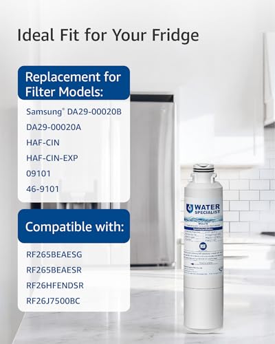 Waterspecialist 00020B Replacement Refrigerator Water Filter (3-Pack) view 5