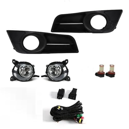 Feu avant antibrouillard jaune pour Toyota Corolla 2004-2006 avec couvercle inclus