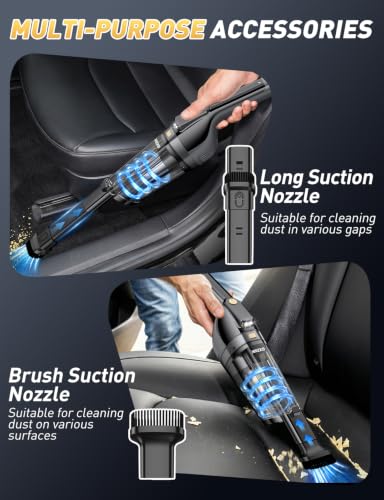 Image of Gxzsk Handheld Vacuum Cordless, 15000PA Hand Held Vacuum, Hand Vacuum