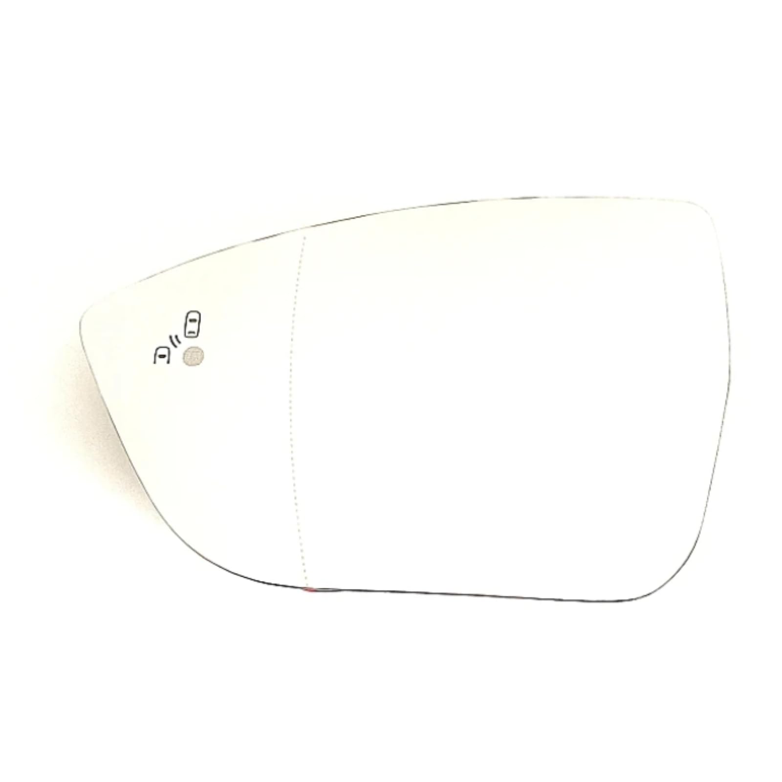 Verre de rétroviseur gauche pour SEAT Ateca 2016-2022 avec dégivrage et détecteur angle mort - 8