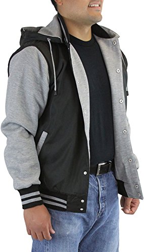 Image of ToBeInStyle Men's Polar Fleece Long Sleeve Zip Up Kangaroo Pocket Cold Weather Hoodie Jacket
