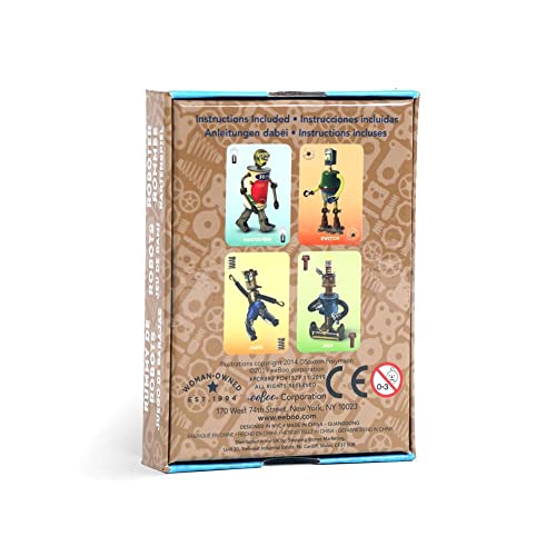 Juego de cartas Robot Rummy eeBoo para niños miniatura 4