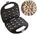 KELITINAus Mini Nutwalnut Cake Maker Automatico, Pannello per la Waffle Elettrico Panino Sandwich Ferro da Ferro, Tostapane Forno Colazione Pan Forno
